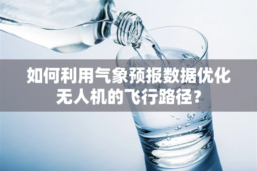 如何利用气象预报数据优化无人机的飞行路径？
