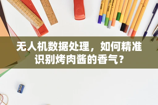 无人机数据处理，如何精准识别烤肉酱的香气？
