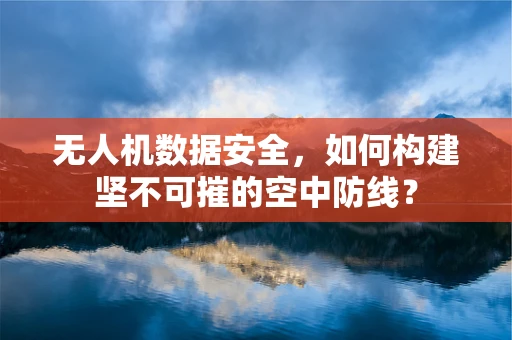 无人机数据安全，如何构建坚不可摧的空中防线？