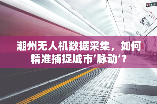 潮州无人机数据采集，如何精准捕捉城市‘脉动’？