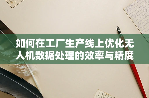 如何在工厂生产线上优化无人机数据处理的效率与精度？