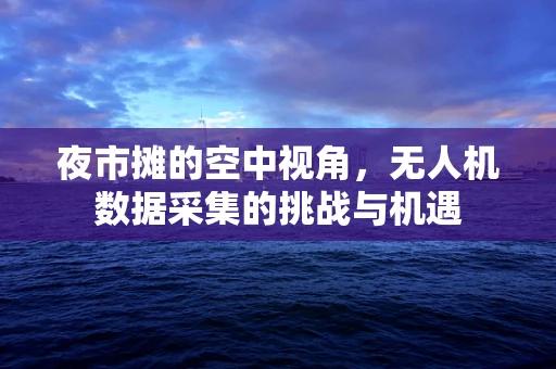 夜市摊的空中视角，无人机数据采集的挑战与机遇