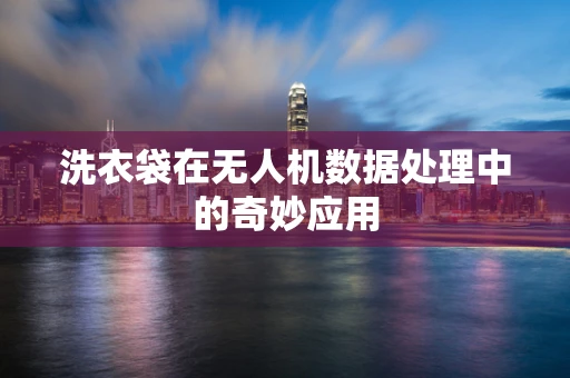 洗衣袋在无人机数据处理中的奇妙应用