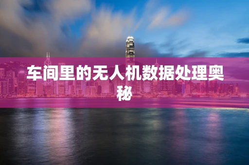 车间里的无人机数据处理奥秘