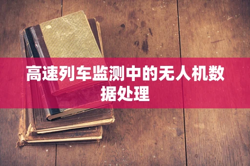 高速列车监测中的无人机数据处理