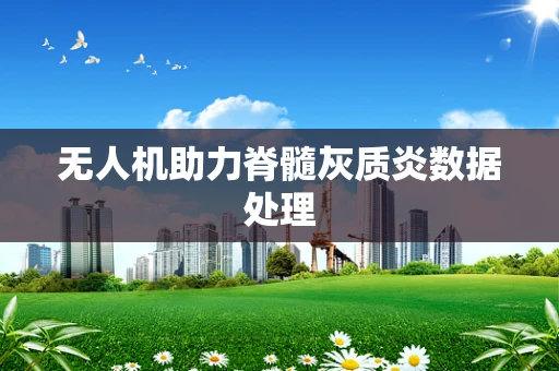 无人机助力脊髓灰质炎数据处理