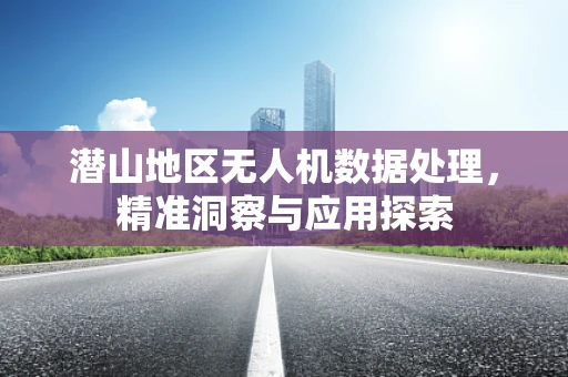 潜山地区无人机数据处理，精准洞察与应用探索