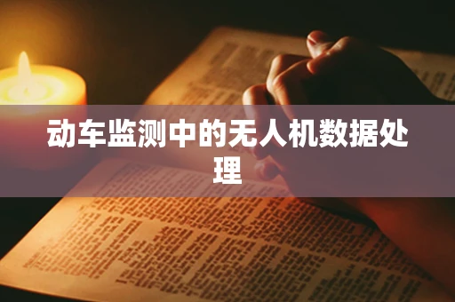 动车监测中的无人机数据处理