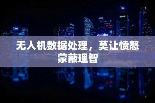 无人机数据处理，莫让愤怒蒙蔽理智