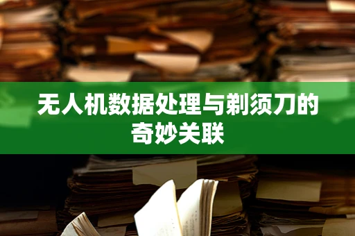 无人机数据处理与剃须刀的奇妙关联
