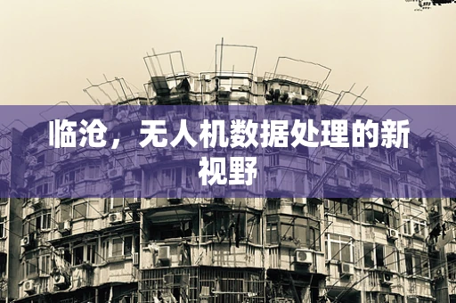 临沧，无人机数据处理的新视野