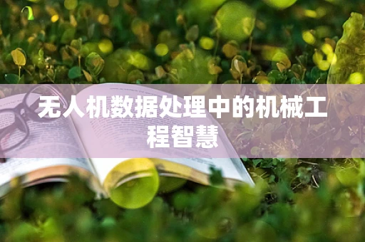 无人机数据处理中的机械工程智慧