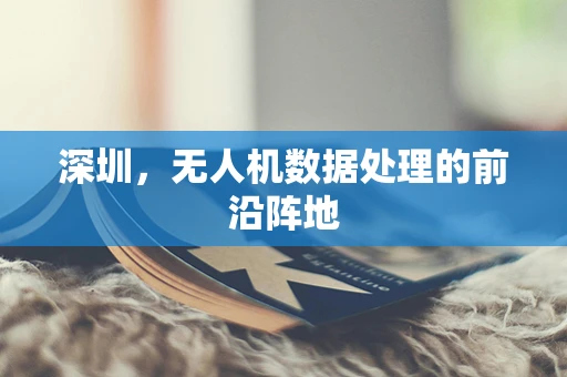 深圳，无人机数据处理的前沿阵地