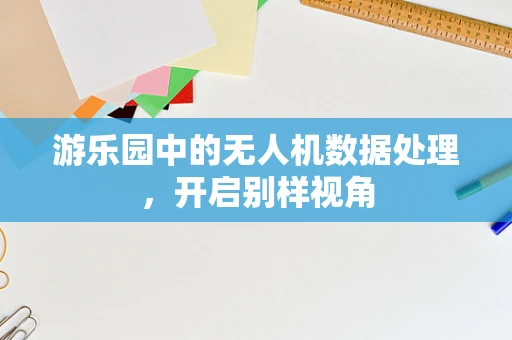 游乐园中的无人机数据处理，开启别样视角