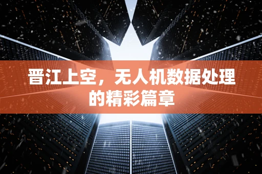 晋江上空，无人机数据处理的精彩篇章