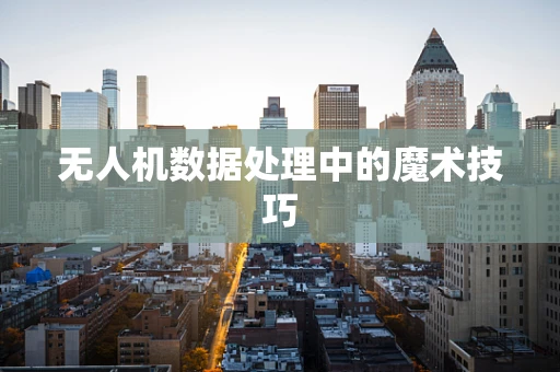 无人机数据处理中的魔术技巧