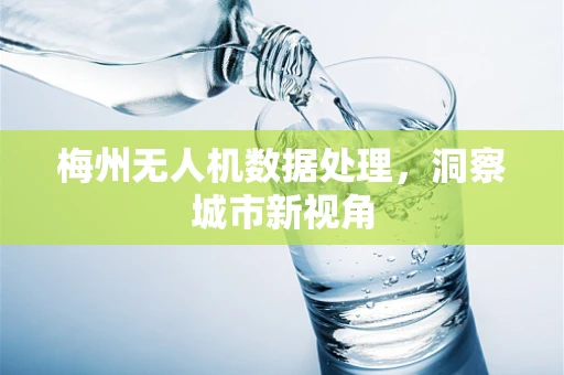 梅州无人机数据处理，洞察城市新视角