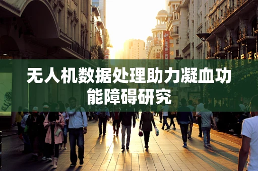 无人机数据处理助力凝血功能障碍研究