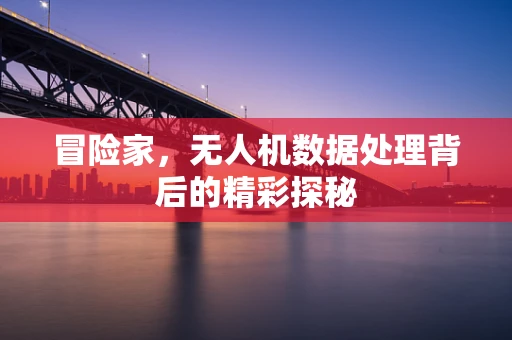 冒险家，无人机数据处理背后的精彩探秘