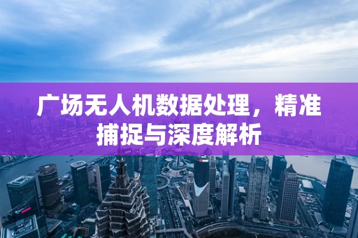 广场无人机数据处理，精准捕捉与深度解析