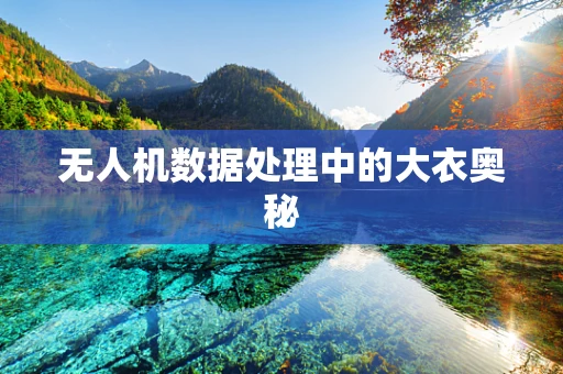 无人机数据处理中的大衣奥秘