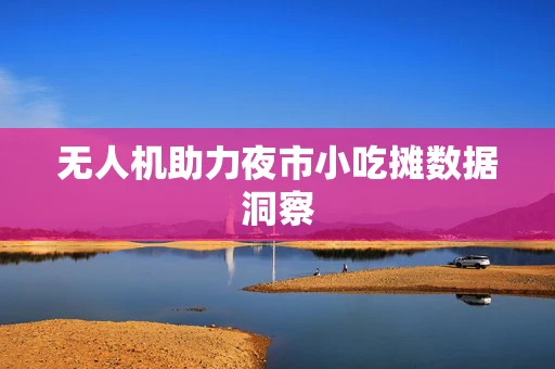 无人机助力夜市小吃摊数据洞察