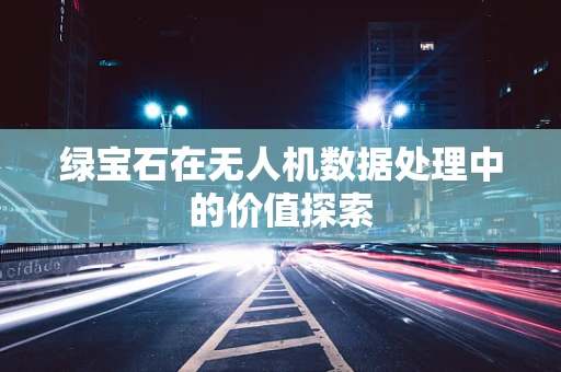 绿宝石在无人机数据处理中的价值探索