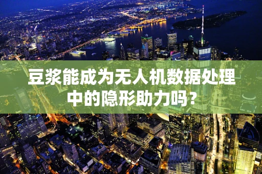 豆浆能成为无人机数据处理中的隐形助力吗？