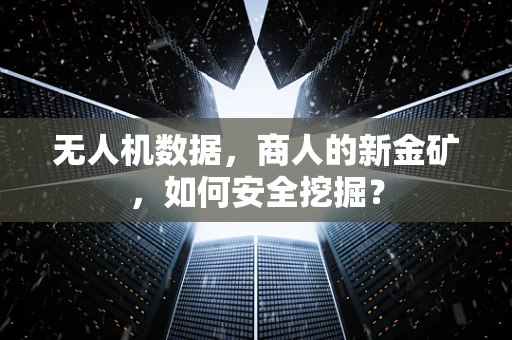 无人机数据，商人的新金矿，如何安全挖掘？