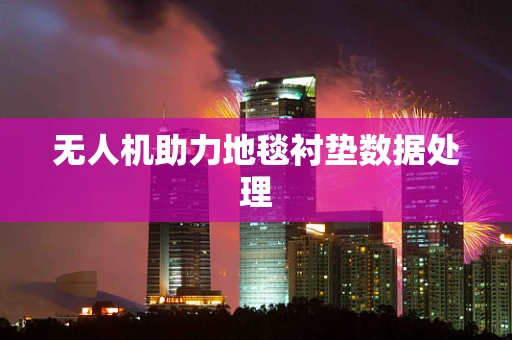 无人机助力地毯衬垫数据处理
