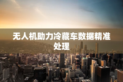 无人机助力冷藏车数据精准处理