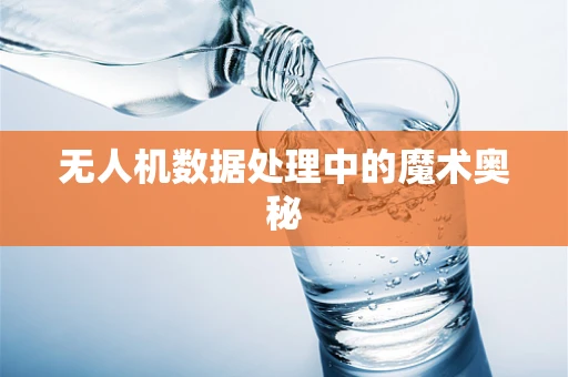 无人机数据处理中的魔术奥秘