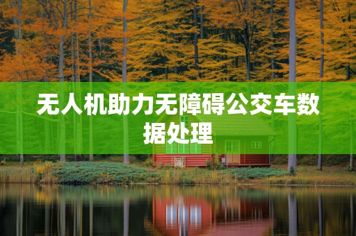 无人机助力无障碍公交车数据处理