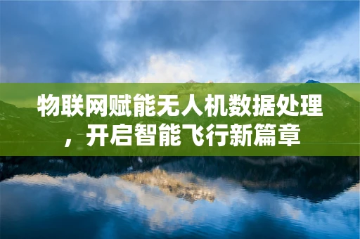 物联网赋能无人机数据处理，开启智能飞行新篇章
