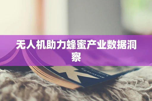 无人机助力蜂蜜产业数据洞察