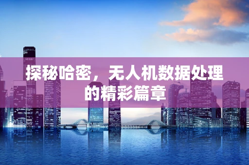 探秘哈密，无人机数据处理的精彩篇章