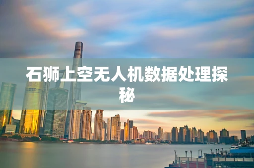 石狮上空无人机数据处理探秘