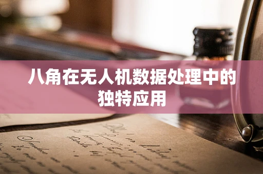 八角在无人机数据处理中的独特应用