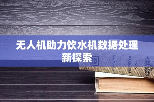 无人机助力饮水机数据处理新探索
