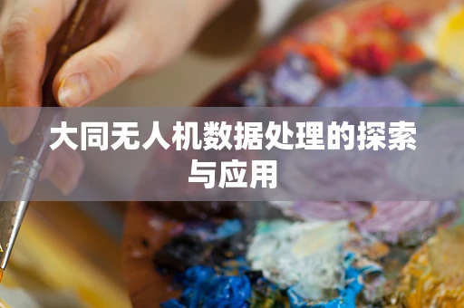 大同无人机数据处理的探索与应用