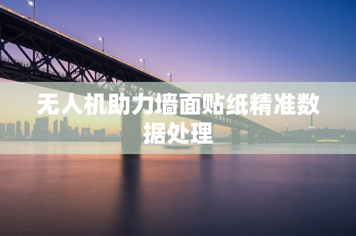 无人机助力墙面贴纸精准数据处理