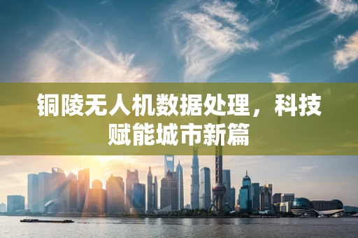 铜陵无人机数据处理，科技赋能城市新篇