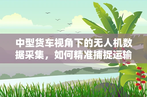 中型货车视角下的无人机数据采集，如何精准捕捉运输路况？