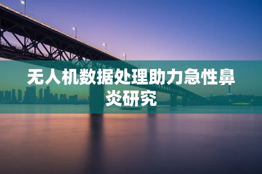 无人机数据处理助力急性鼻炎研究
