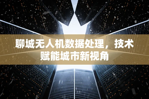 聊城无人机数据处理，技术赋能城市新视角