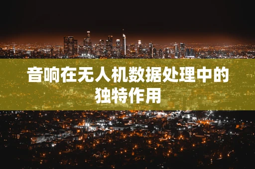 音响在无人机数据处理中的独特作用