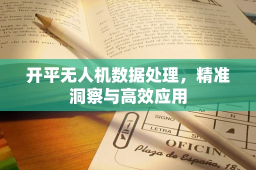 开平无人机数据处理，精准洞察与高效应用