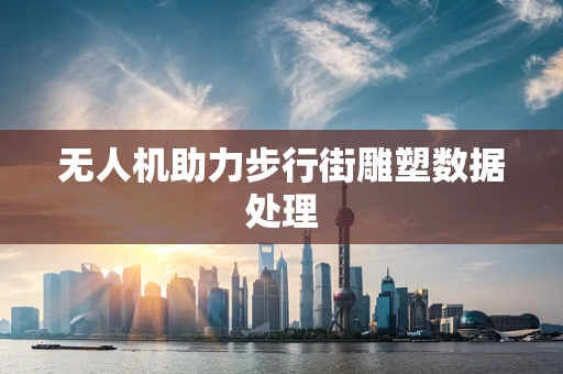 无人机助力步行街雕塑数据处理