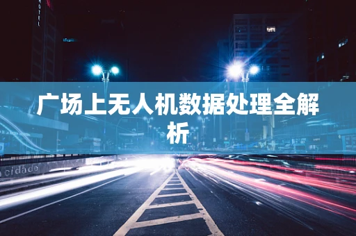 广场上无人机数据处理全解析