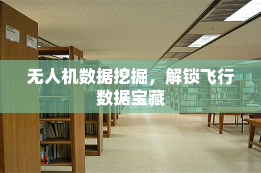 无人机数据挖掘，解锁飞行数据宝藏